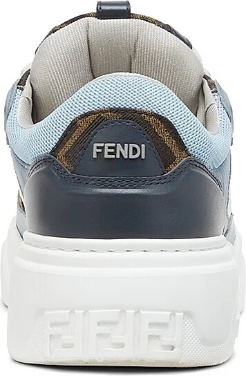 Men's Force Low-Top Sneakers - Blue - Size 11 - Image 3