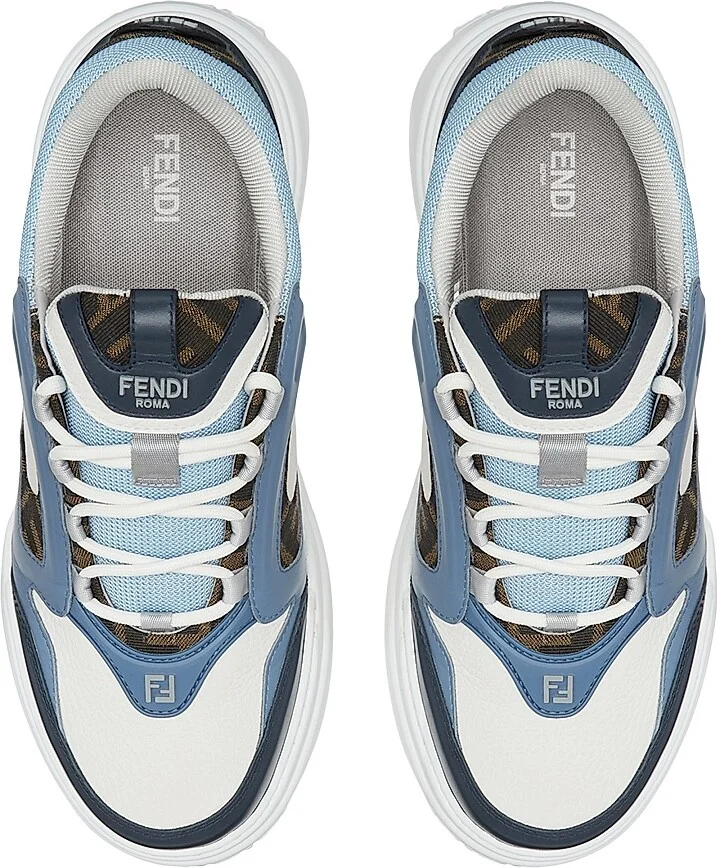 Men's Force Low-Top Sneakers - Blue - Size 11 - Image 4