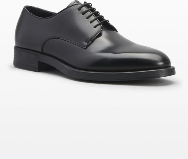 Men's Formal Leather Derby Shoes - Image 10