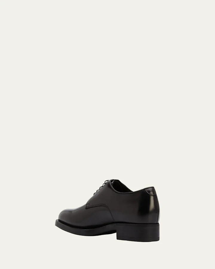 Men's Formal Leather Derby Shoes - Image 2