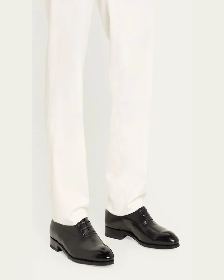 Men's Formal Leather Oxfords - Image 3