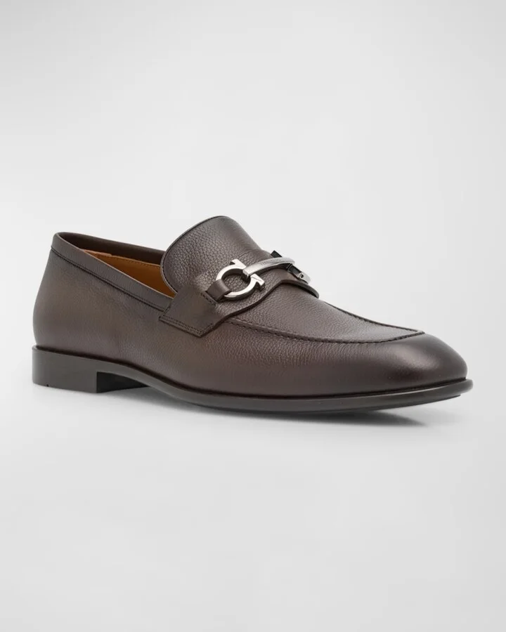 Men's Foster Gancini Bit Loafers - Image 5
