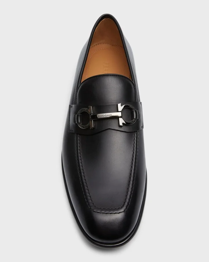 Men's Foster Gancini Bit Loafers - Image 3