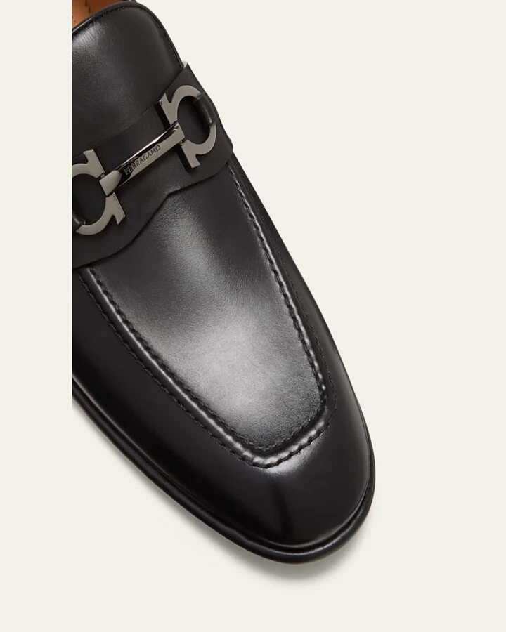Men's Foster Gancini Bit Loafers - Image 3