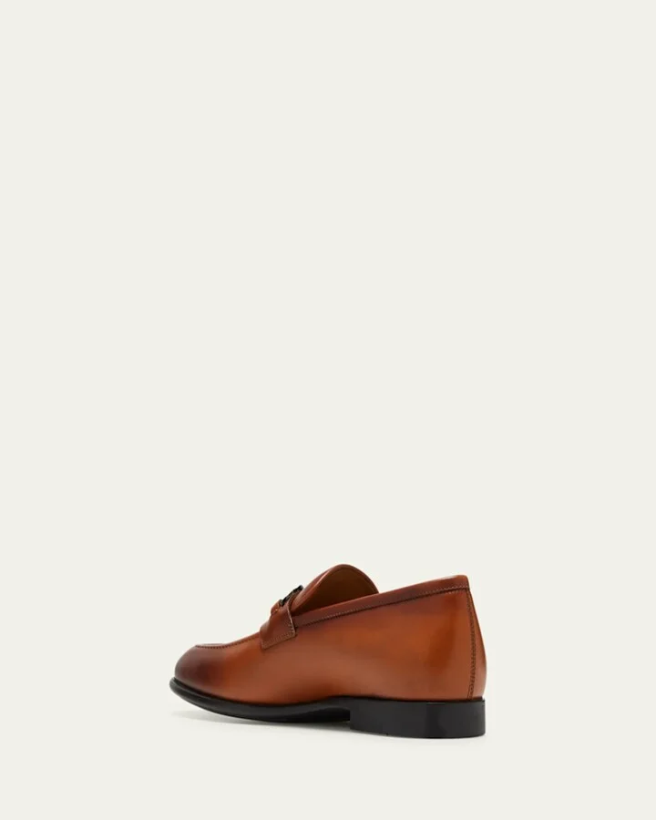 Men's Foster Gancini Bit Loafers - Image 4