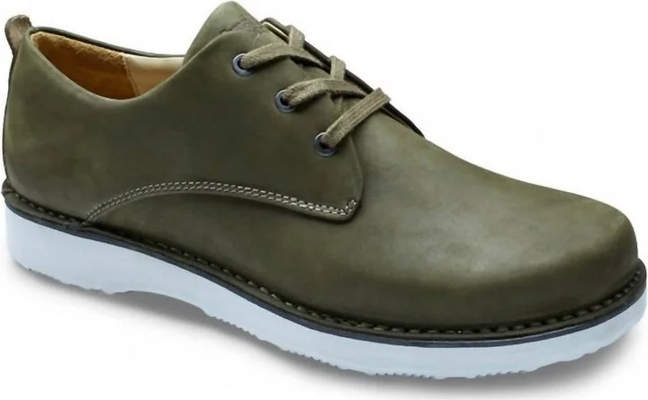 Men's Free Derby Shoes In Loden Green