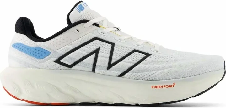 Men's Fresh Foam X 1080V13 Shoes - Size 16 D In White / Black / Coastal Blue