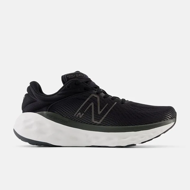 Men's Fresh Foam X 840V1 Running Shoes In Blacktop/black