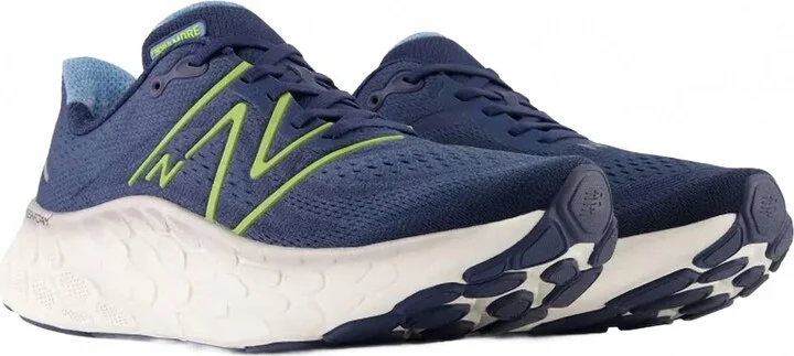 Men's Fresh Foam X More V4 D Width In Nb Navy With Cosmic Pineapple And Heritage Blue