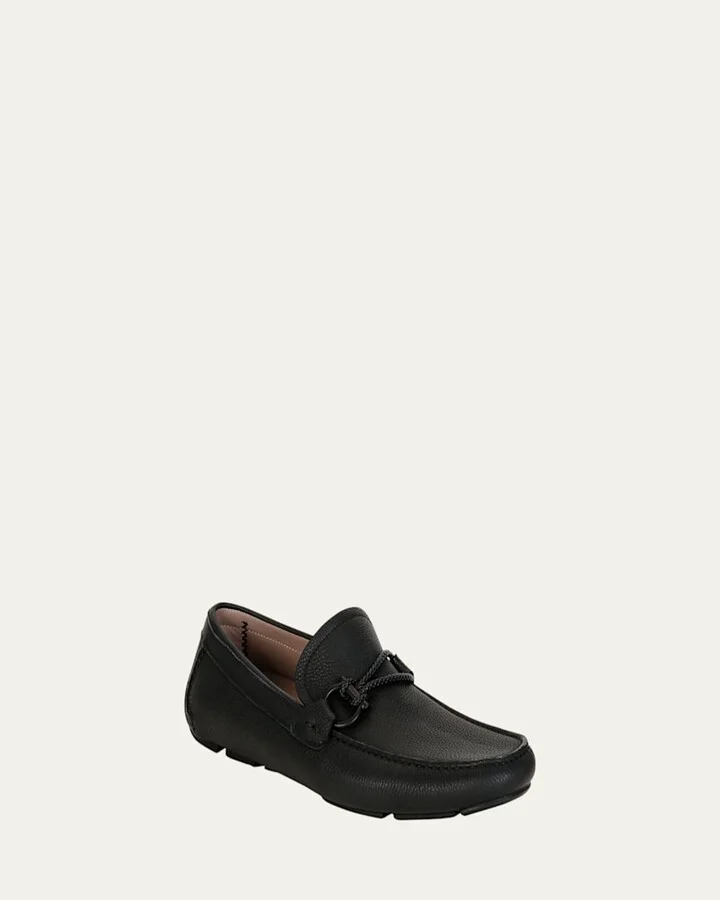 Men's Front 4 Leather Drivers - Image 4