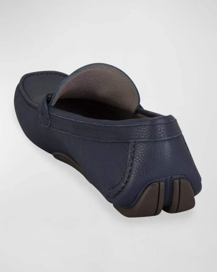Men's Front 4 Leather Drivers - Image 8