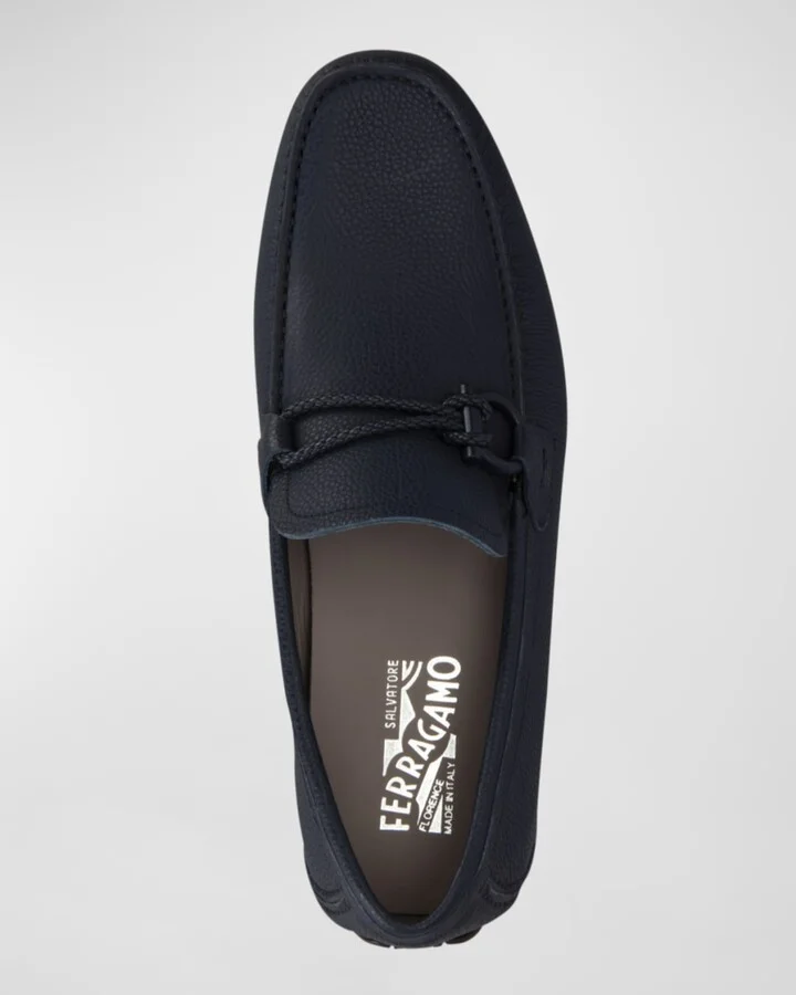 Men's Front 4 Leather Drivers - Image 10