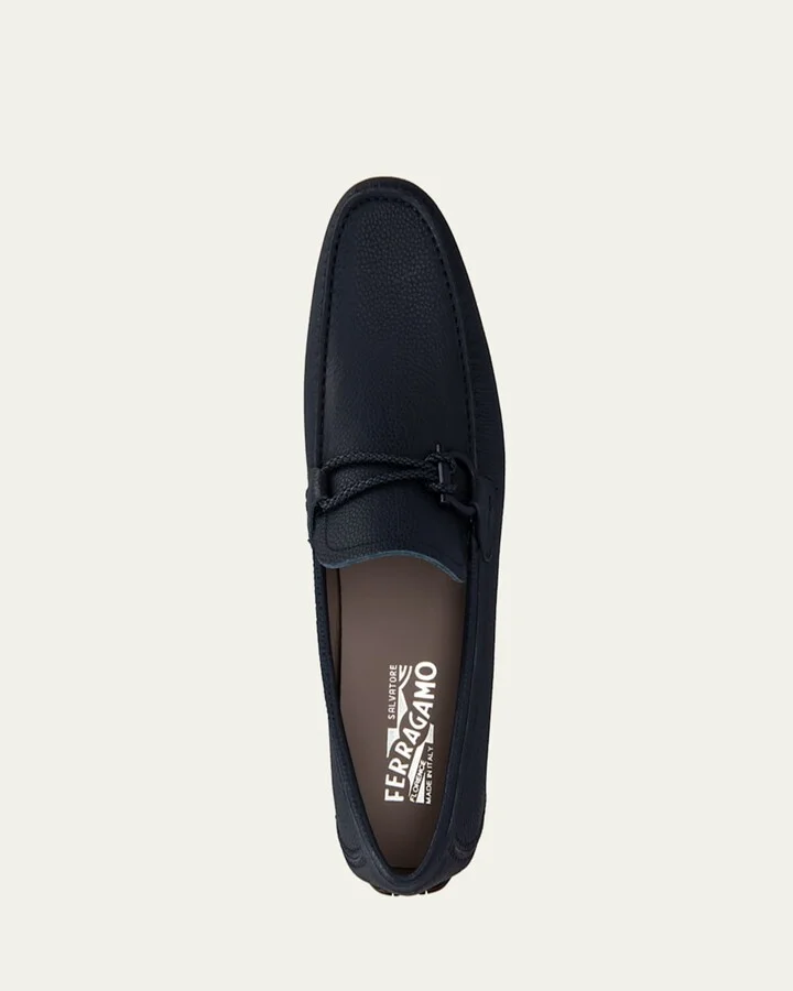 Men's Front 4 Leather Drivers - Image 6