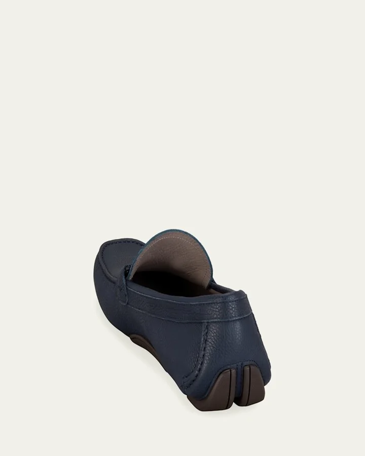 Men's Front 4 Leather Drivers - Image 8