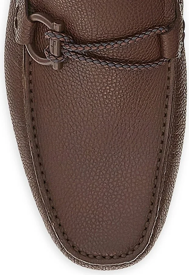Men's Front Four Driver Loafers - Blue Marine - Size 6 - Image 4
