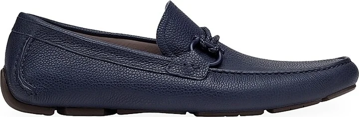 Men's Front Four Driver Loafers - Blue Marine - Size 6