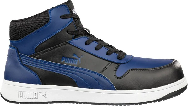Men's Frontcourt Mid Safety Work Shoes In Blue/black