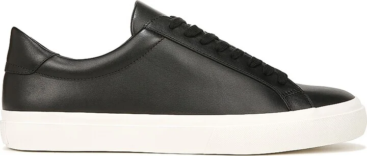 Men's Fulton Leather Oxford Sneakers - Black - Size 7