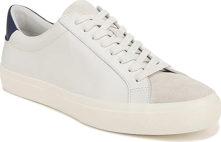 Men's Fulton Leather Oxford Sneakers - White Leather - Size 10.5 - Image 2