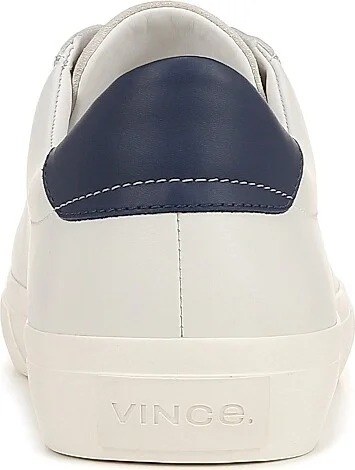 Men's Fulton Leather Oxford Sneakers - White Leather - Size 10.5 - Image 3