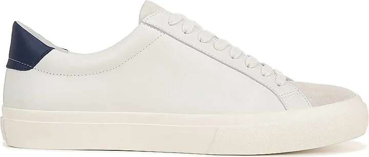 Men's Fulton Leather Oxford Sneakers - White Leather - Size 10.5