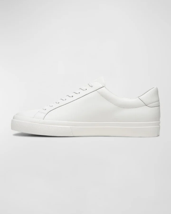 Men's Fulton Solid Leather Low-Top Sneakers - Image 9