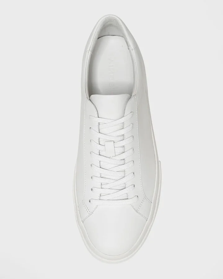 Men's Fulton Solid Leather Low-Top Sneakers - Image 11