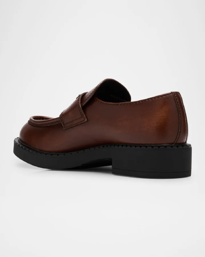 Men's Fume Leather Loafers - Image 2