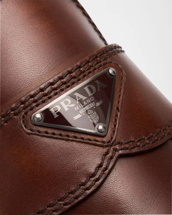 Men's Fume Leather Loafers - Image 3