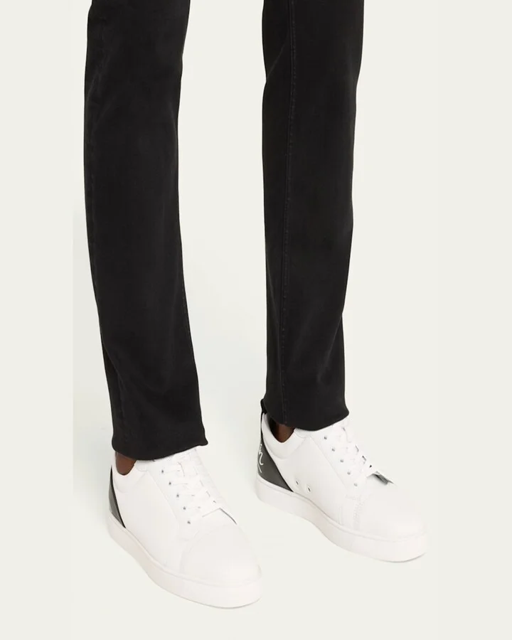 Men's Fun Louis Junior Low-Top Leather Sneakers - Image 5