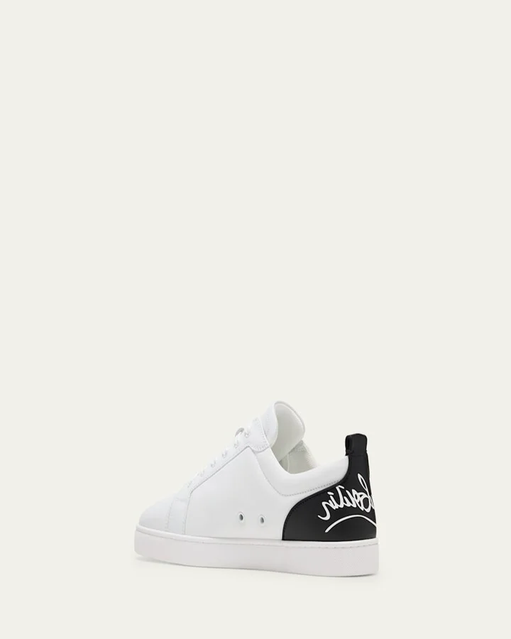 Men's Fun Louis Junior Low-Top Leather Sneakers - Image 9
