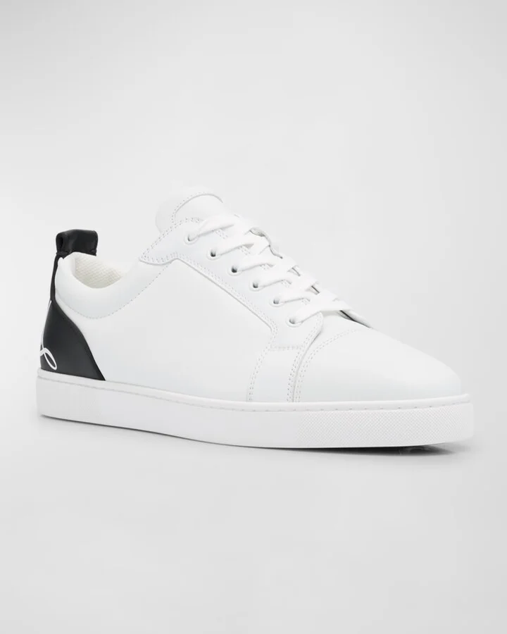 Men's Fun Louis Junior Low-Top Leather Sneakers - Image 6