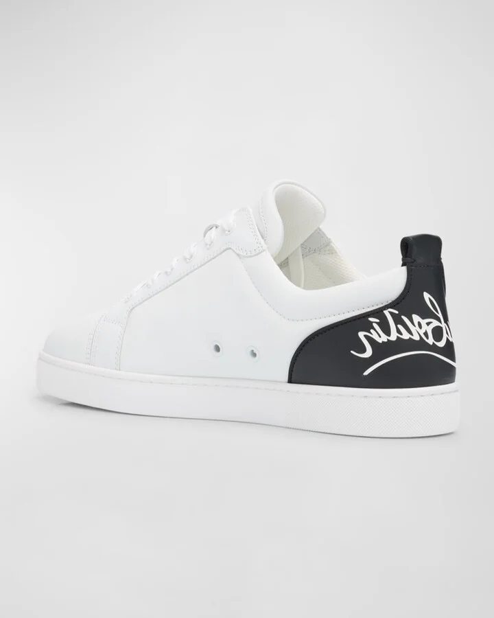 Men's Fun Louis Junior Low-Top Leather Sneakers - Image 7