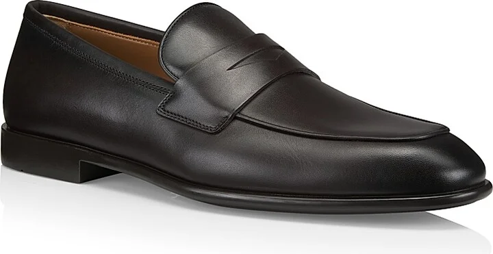 Men's Funes Leather Loafers - Hickory - Size 10 - Image 2