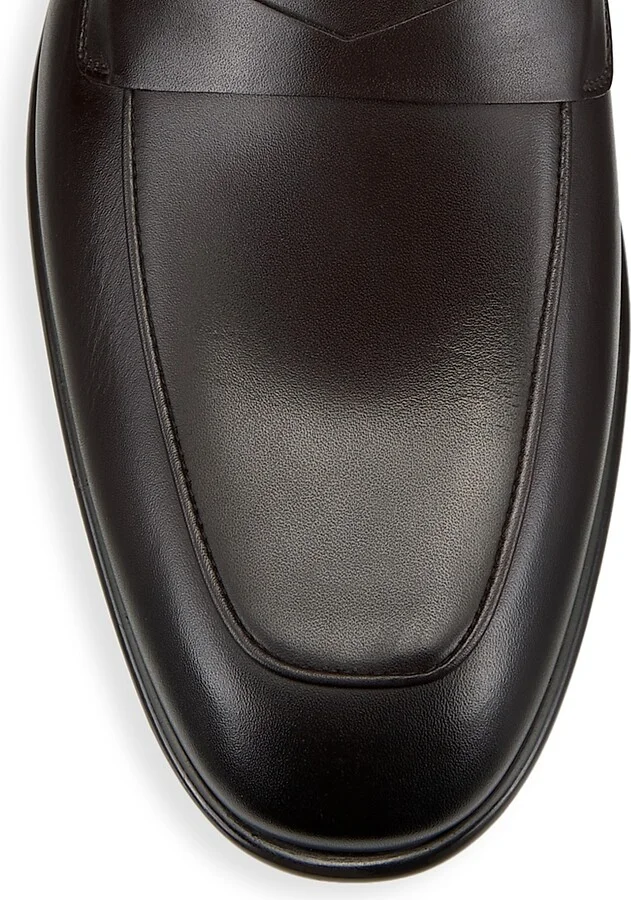 Men's Funes Leather Loafers - Hickory - Size 10 - Image 4