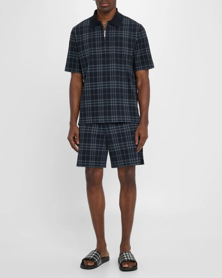 Men's Furley Check Slide Sandals - Image 9