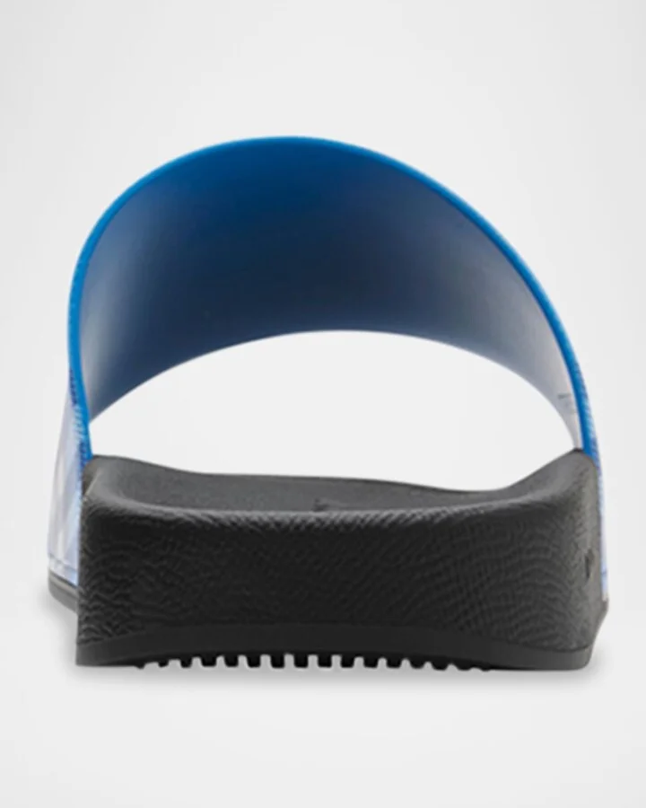 Men's Furley Check Slide Sandals - Image 2