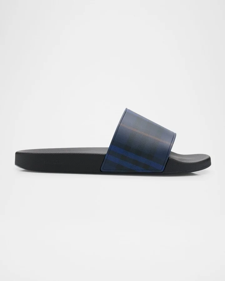 Men's Furley Check Slide Sandals