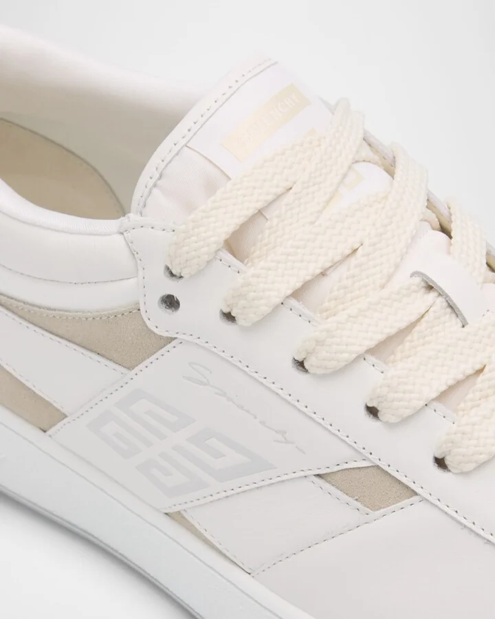 Men's G Move Leather Low-Top Sneakers - Image 9