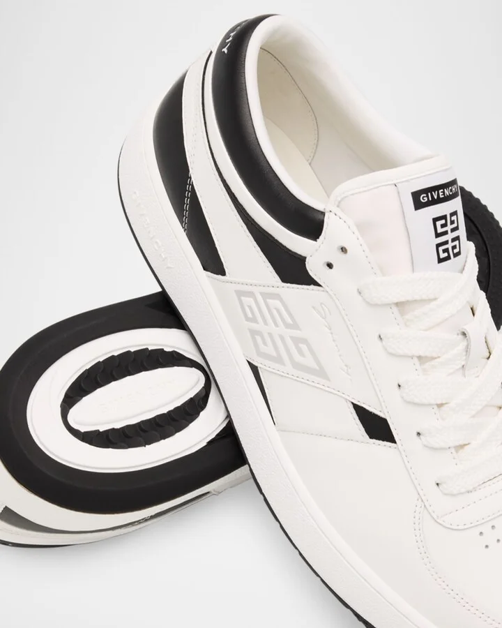 Men's G Move Leather Low-Top Sneakers - Image 4