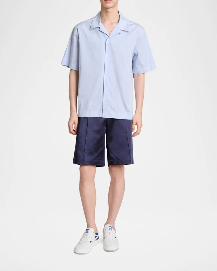 Men's G Move Leather Low-Top Sneakers - Image 7