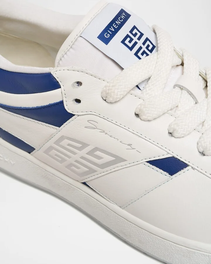 Men's G Move Leather Low-Top Sneakers - Image 8