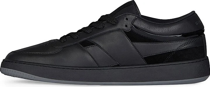 Men's G Move Sneakers in Mixed Leathers - Black - Size 6 - Image 2