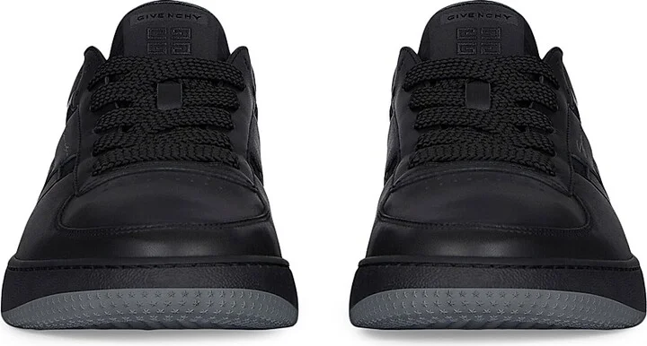Men's G Move Sneakers in Mixed Leathers - Black - Size 6 - Image 5