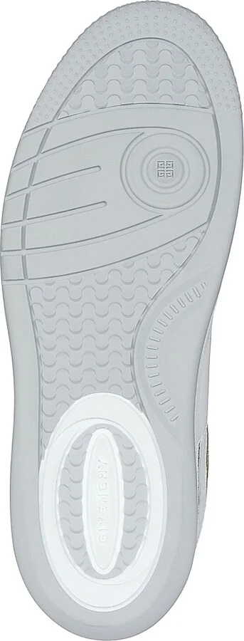 Men's G Move Sneakers in Mixed Leathers - White Navy - Size 6 - Image 10