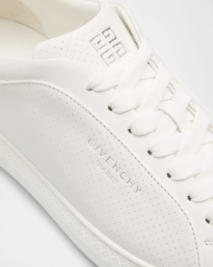 Men's G Set Leather Low-Top Sneakers - Image 2