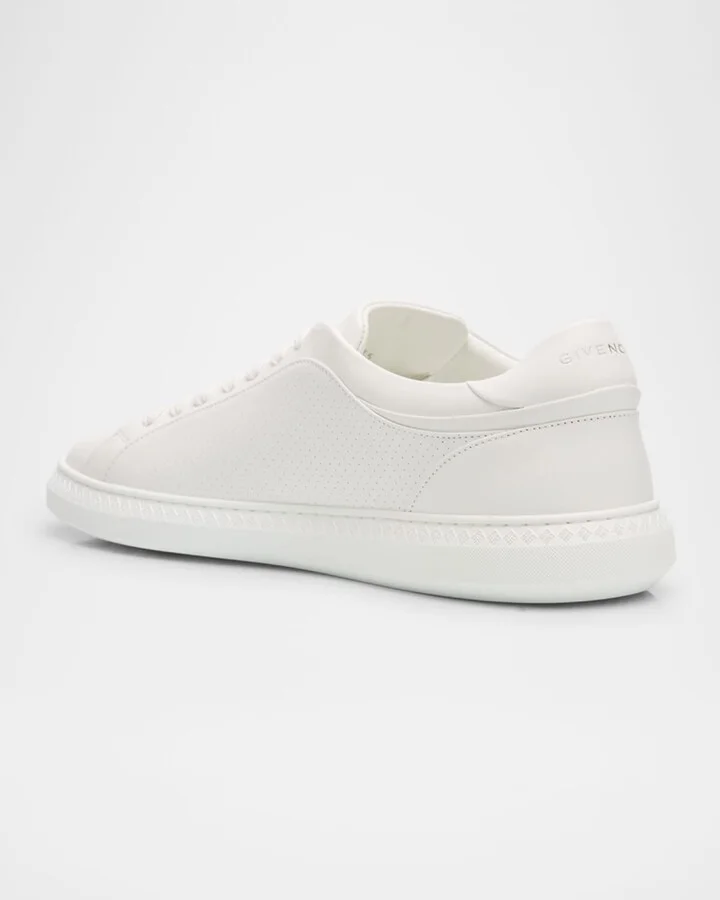 Men's G Set Leather Low-Top Sneakers - Image 4