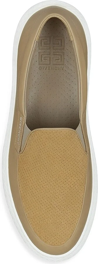 Men's G Set Sneakers in Leather and Perforated Suede - Black - Size 7 - Image 4
