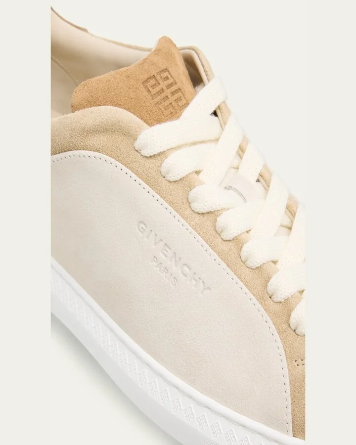 Men's G Set Suede Low-Top Sneakers - Image 2