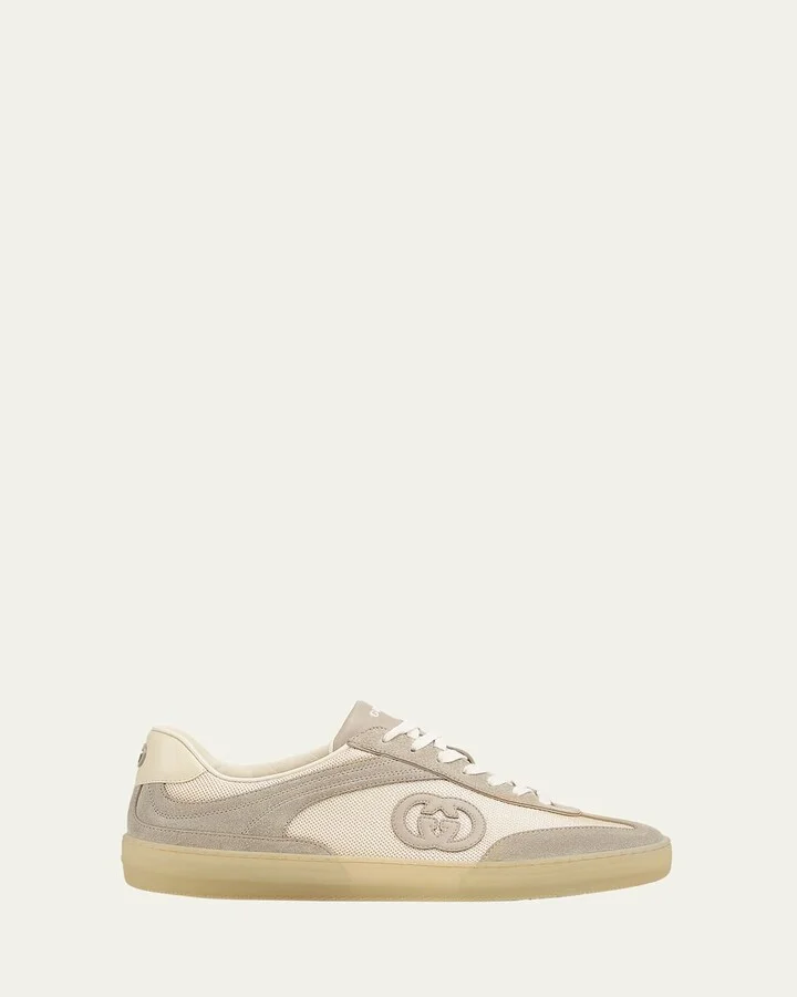 Men's G75 Interlocking G Low-Top Sneakers